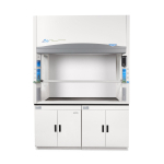 4' Protector Echo Filtered Benchtop Hood, HEPA Only, side and back windows 115V